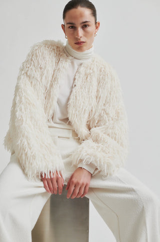 Amani Jacket - Coconut Milk