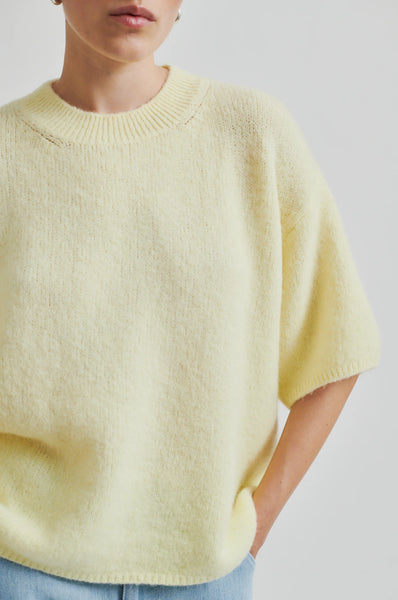Wanda Knit O Neck - Anise Flower