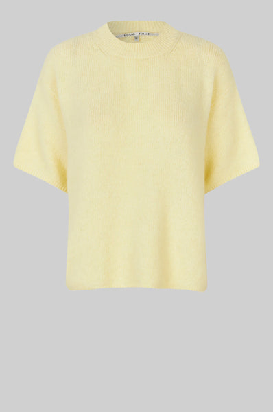 Wanda Knit O Neck - Anise Flower
