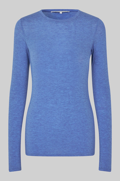Matima O Neck LS Tee - Marina