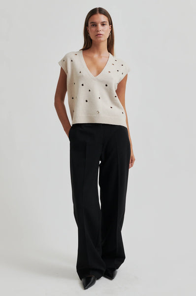 Herbie Straight Leg Pant - Black