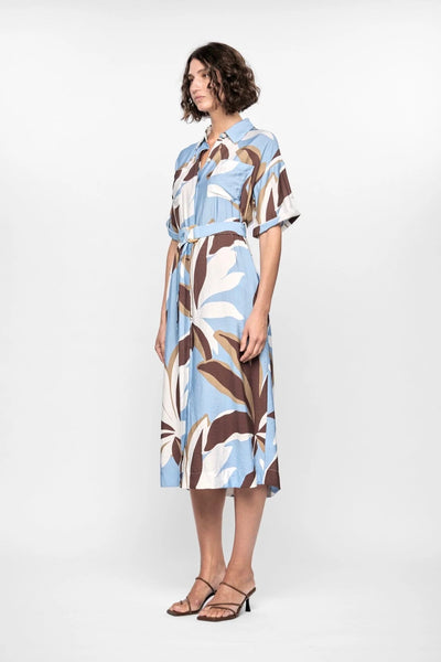 Maeve Midi Shirt Dress - Resort/Floral