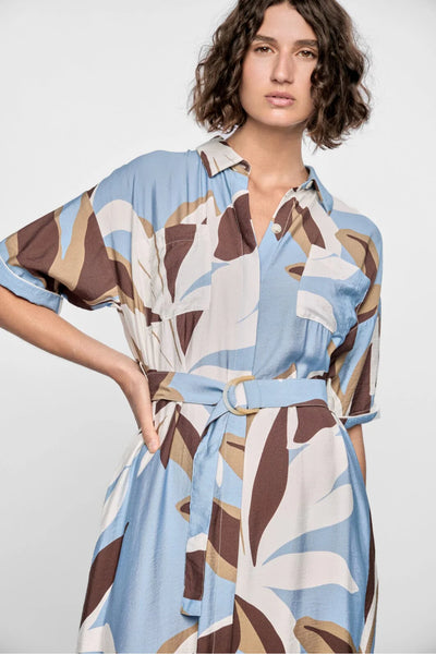 Maeve Midi Shirt Dress - Resort/Floral