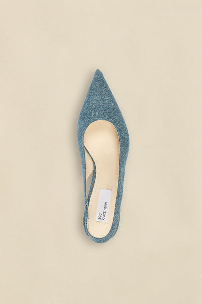 Favour Heel - Denim