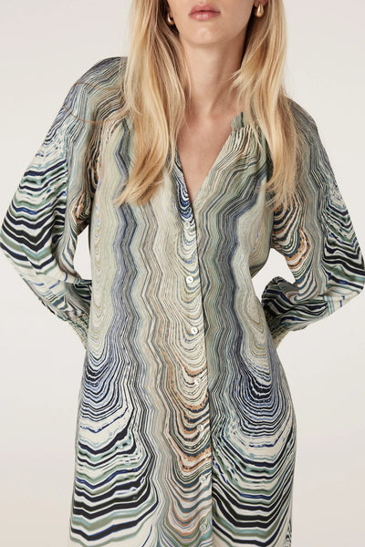 Maxime Dress - Shell Print