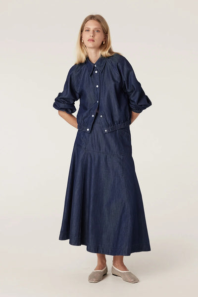 Bay Skirt - Indigo
