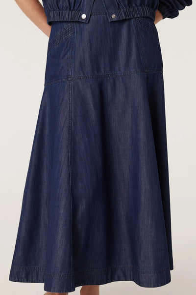 Bay Skirt - Indigo