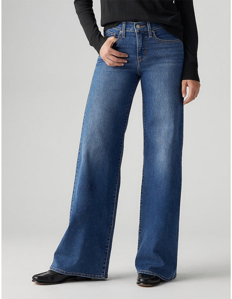 Shaping Wide Leg Jean - Clever Girl
