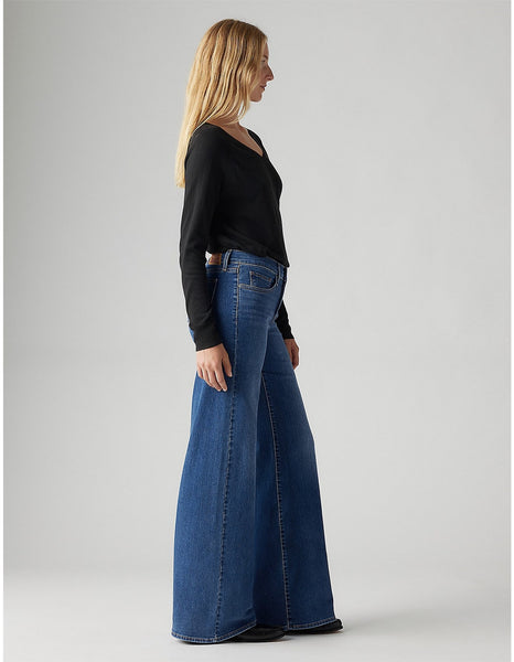 Shaping Wide Leg Jean - Clever Girl