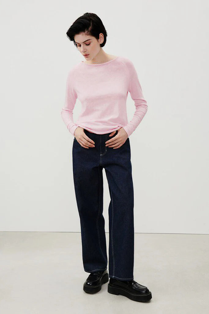 Sonoma Long Sleeve Tee - Vintage Marshmallow