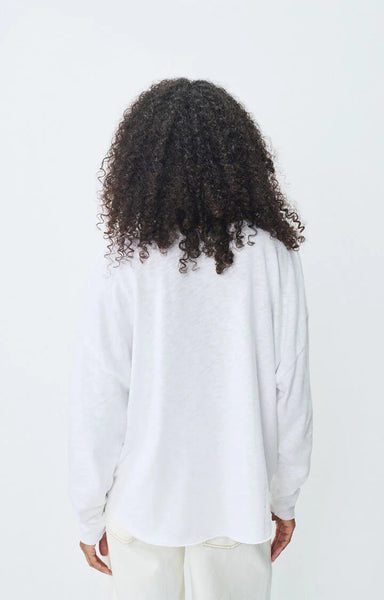 Femme Long Sleeve Tee - White