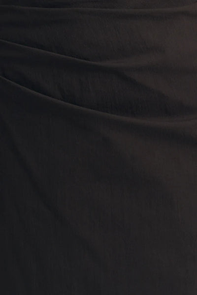 Campbell Off Shoulder Maxi Dress - Black