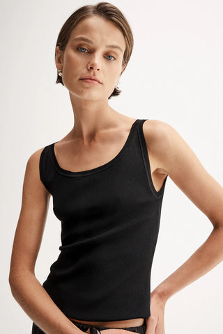 Coralie Knit Top - Black