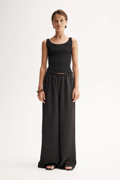 Coralie Knit Top - Black