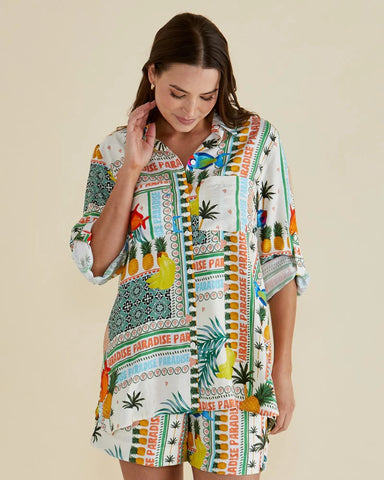 Mills Shirt - Paradise Print - Multi