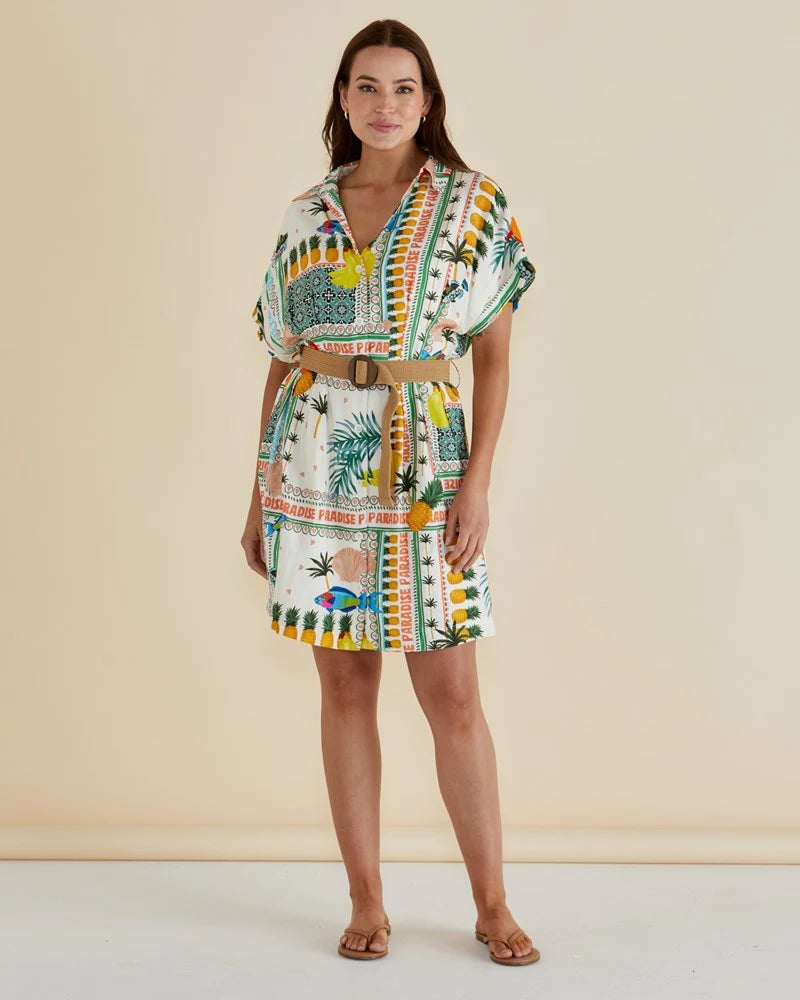 Archer Dress - Paradise Print - Multi