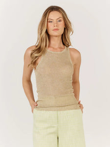 Corsica Tank - Gold