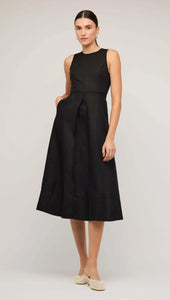 Veda Midi Dress - Black