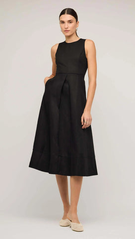 Veda Midi Dress - Black