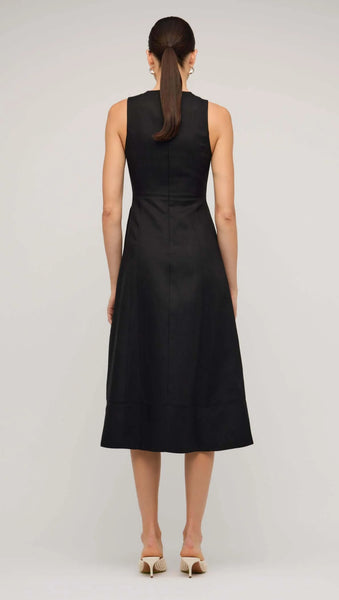 Veda Midi Dress - Black