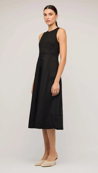 Veda Midi Dress - Black