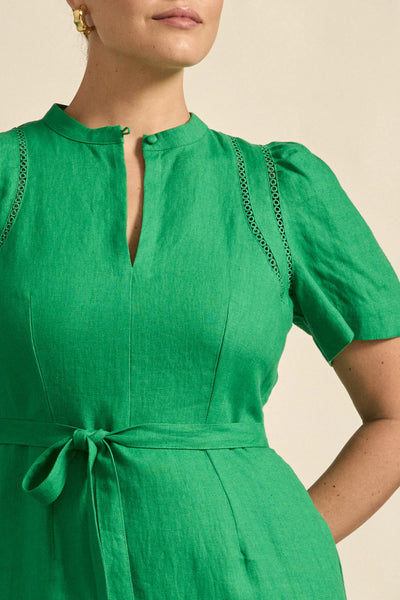 Cable Dress - Parrot