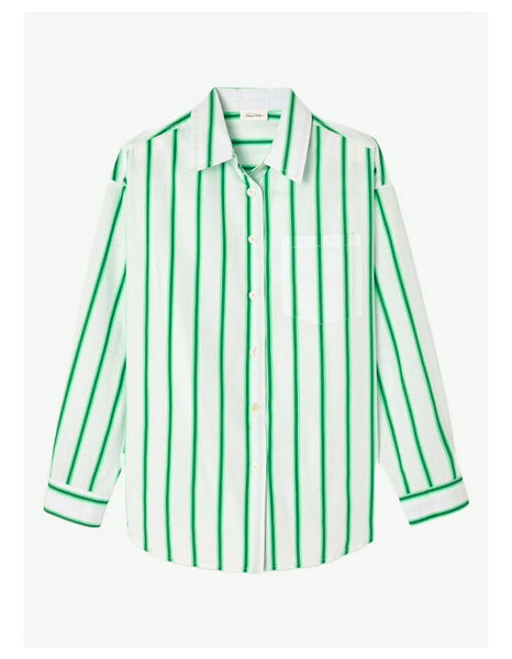 Women’s Shirt - Neon Lagoon Stripes