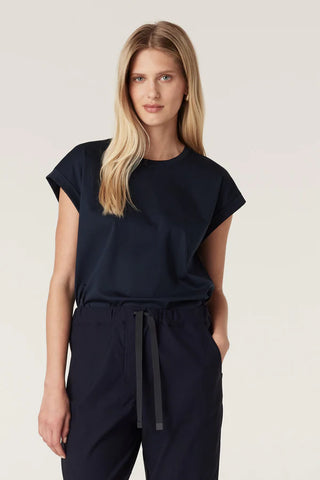 Pima Tee - Navy