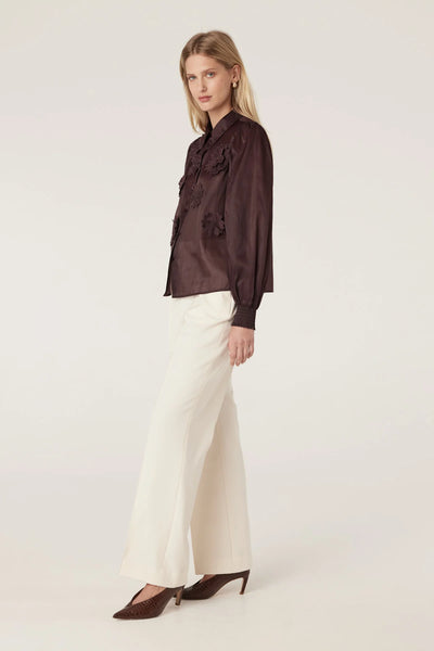 Mirage Blouse - Raisin