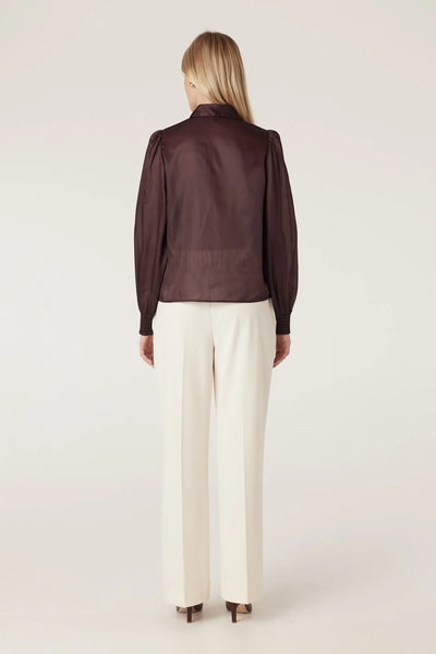 Mirage Blouse - Raisin
