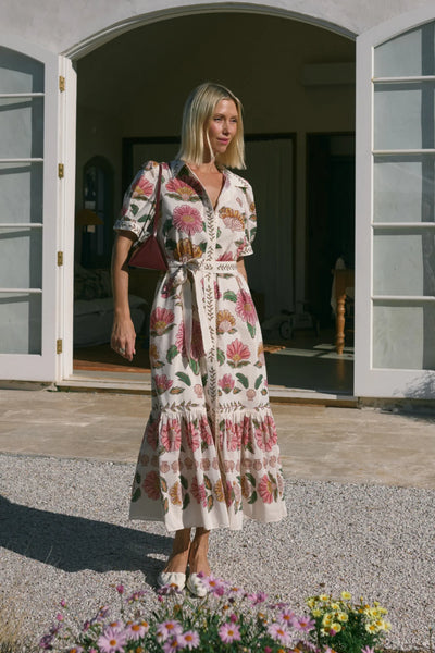 Evita Maxi Dress - Rosa Floral