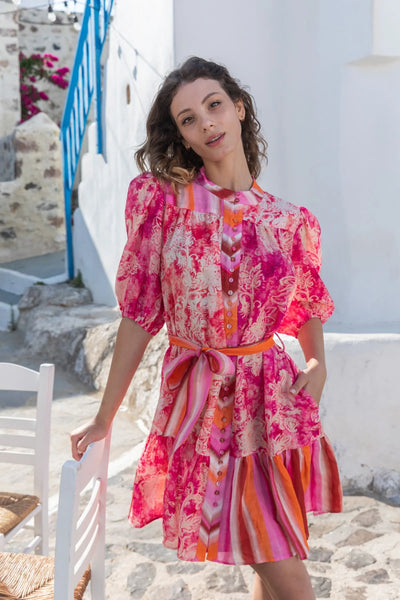 Zoe Mini Dress - Multi