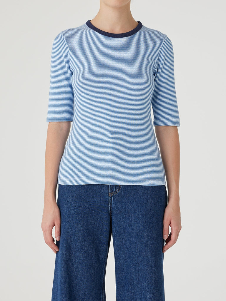 Brigitte Tee - Marine Stripe