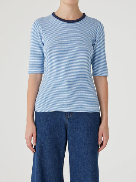 Brigitte Tee - Marine Stripe