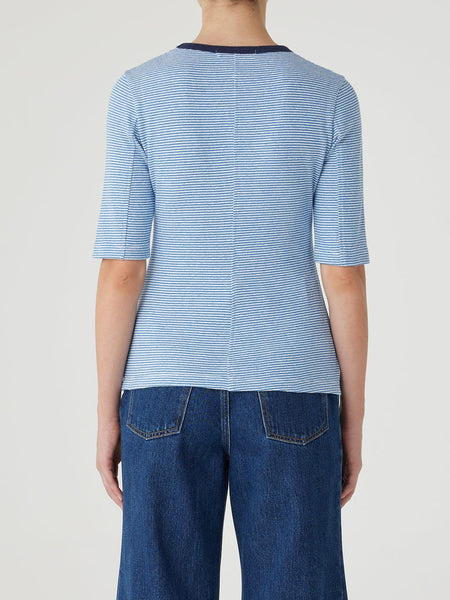Brigitte Tee - Marine Stripe