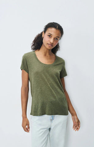 Femme Jacksonville Tee - Vintage Khaki