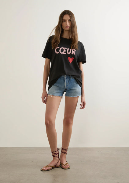 Heart Classic Tee - Black