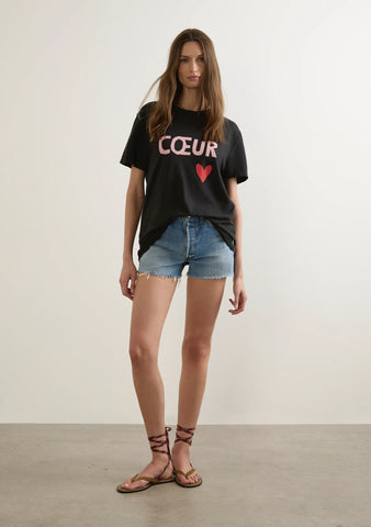Heart Classic Tee - Black