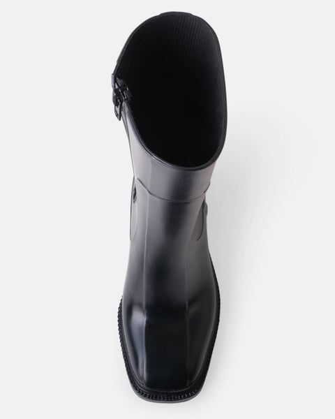 London Rubber Boot - Black - et seQ fashion