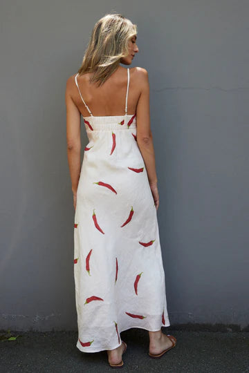 Cottage Point Dress - Chilli Print 20% OFF AUTOMATICALLY APPLIED AT CHECKOUT - et seQ fashion