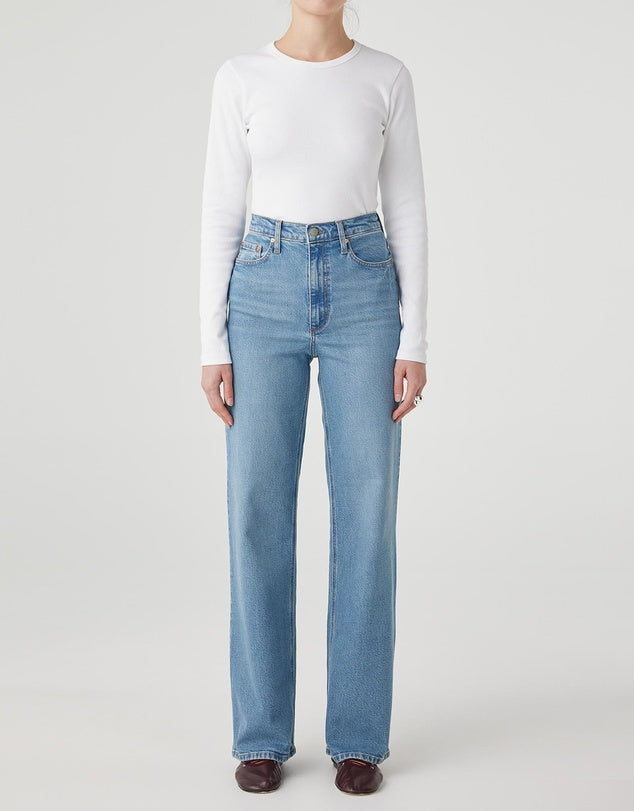 Milla Long Jeans - Faded