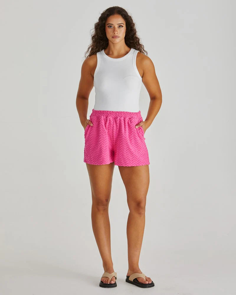 Codi Short - Pink Zig Zag