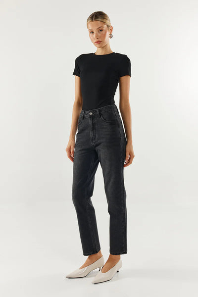 Tammy Baby Tee - Black