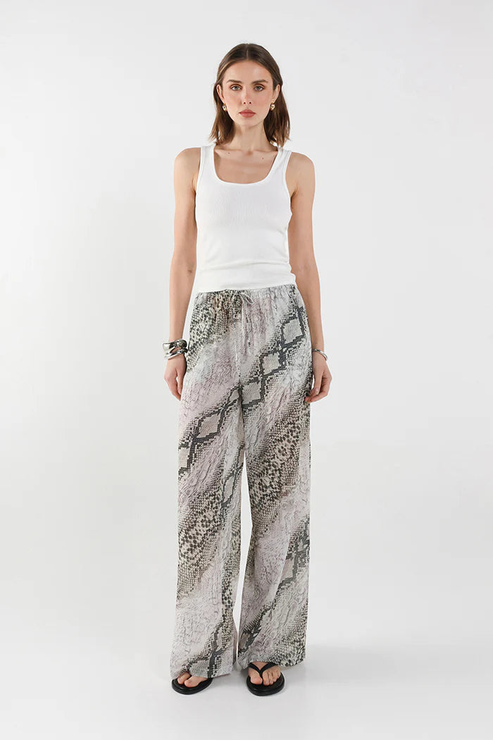 Emmy Pants - Snake Print