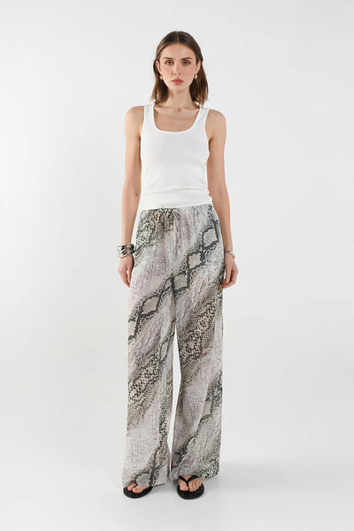 Emmy Pants - Snake Print