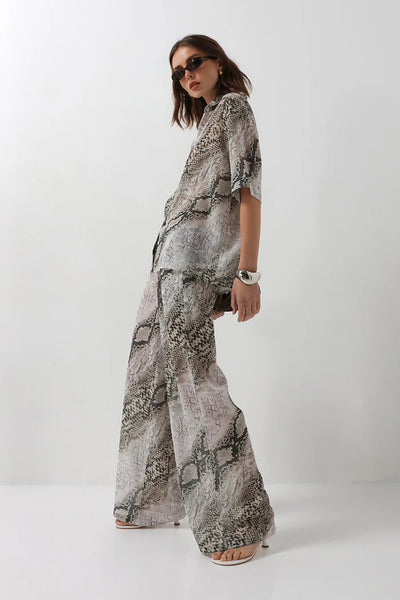 Emmy Pants - Snake Print