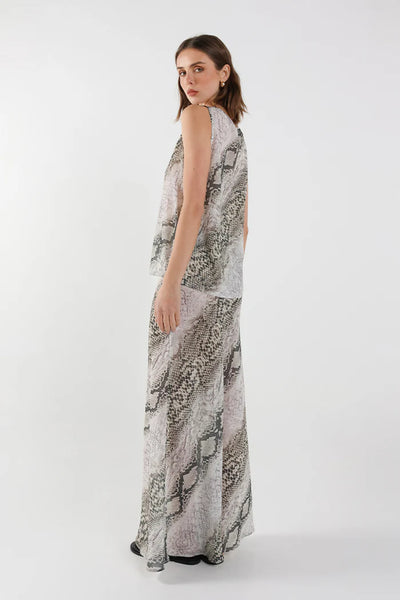 Josette Tank Top - Snake Print