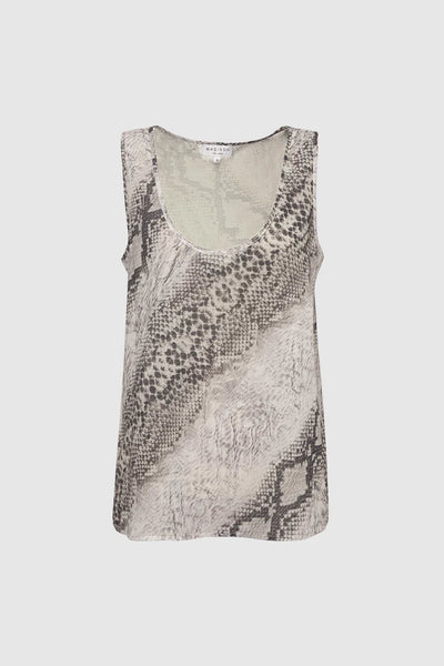 Josette Tank Top - Snake Print