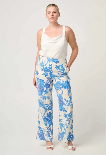 Delray Reversible Cupro Cowl & V Neck Cami - Ivory