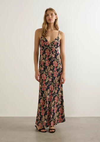 Kalinda Maxi Dress - Black